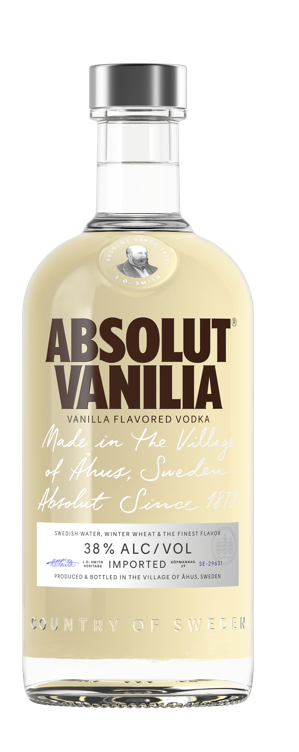 Absolut vanilia   38%   70cl