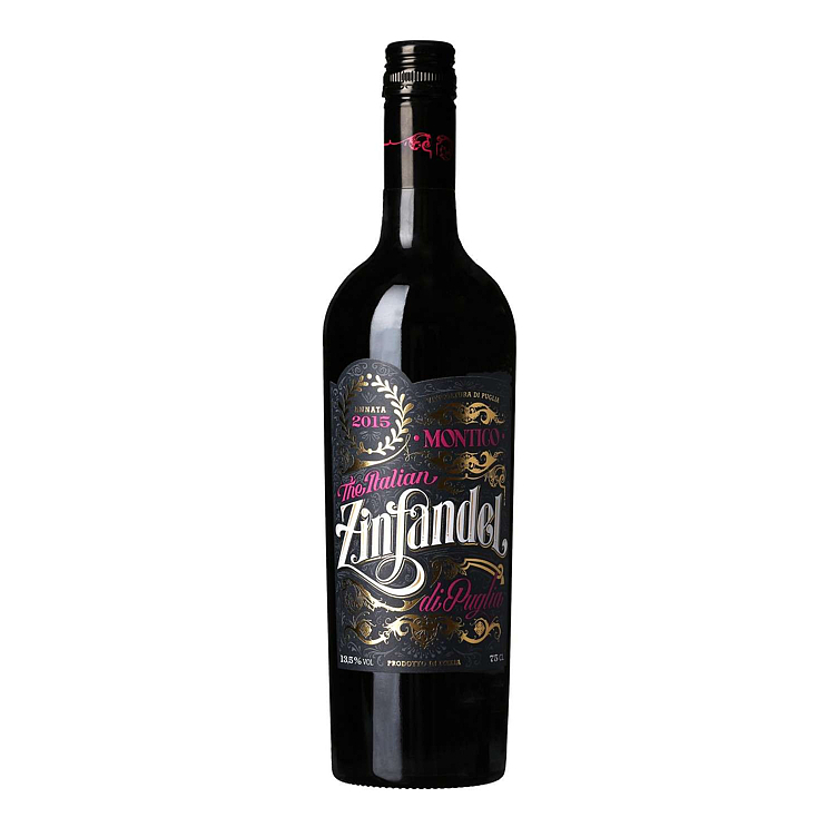 Montico the italian zinfandel di puglia 13,5% 75cl