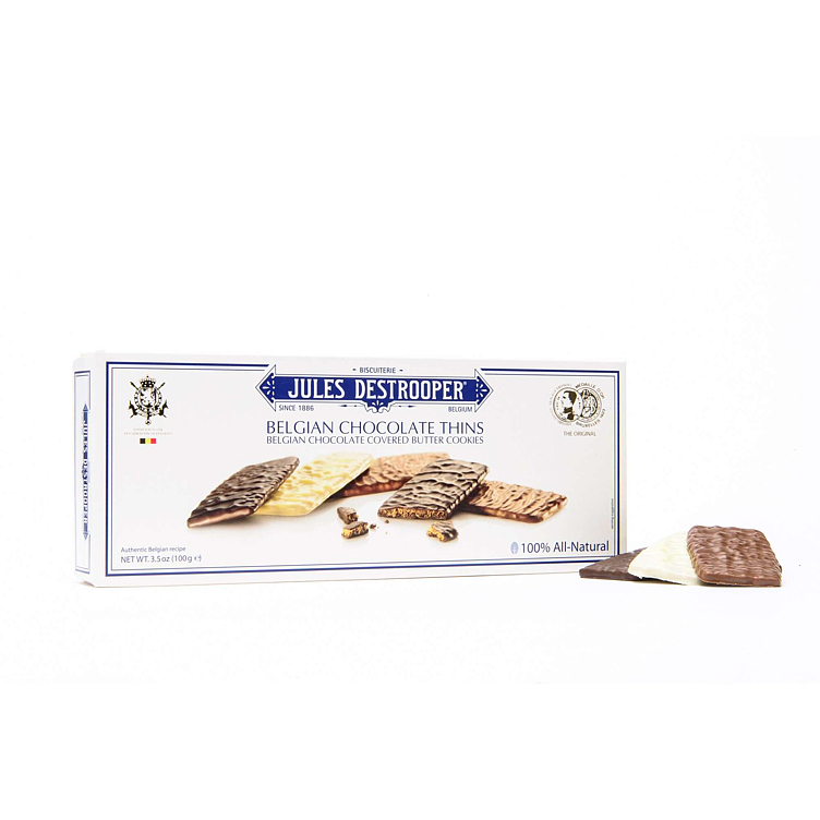 Belgian chocolate thins kjeks   100g
