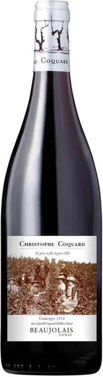 Maison coquard beaujolais vendanges 1914 13% 75cl
