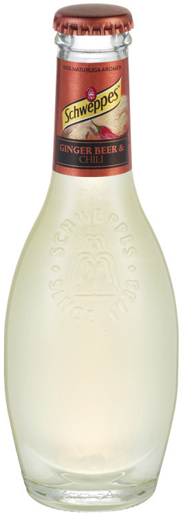 Schweppes premium ginger beer   12x20cl