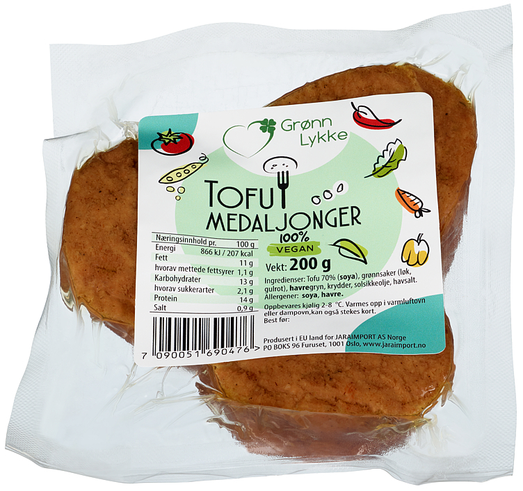Tofu medaljonger   200g