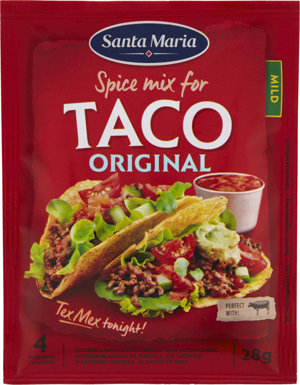 Taco spice mix   28g