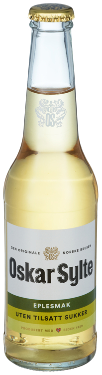 Eplebrus uten tilsatt sukker   24x0,33l