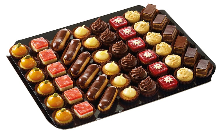 Petits fours traditional mini desserter   695g