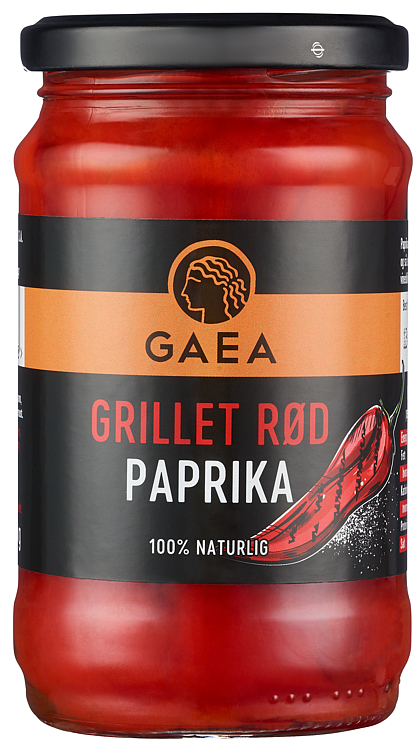 Grillet rød paprika 290g