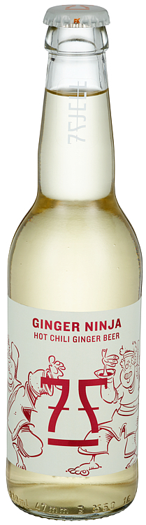 7 fjell ginger ninja hot chili ginger beer   4%   12x33cl