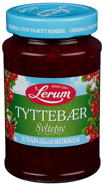 Tyttebær original u/sukker  430g