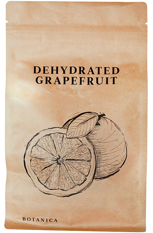 Tørket grapefrukt skiver  90g