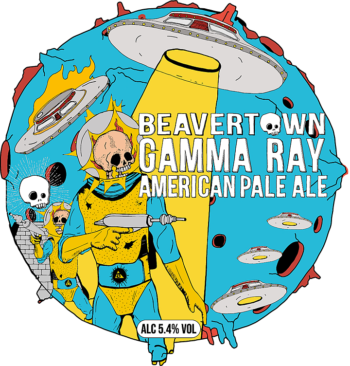 Beavertown gamma ray pale ale keykeg   5,4%   30l