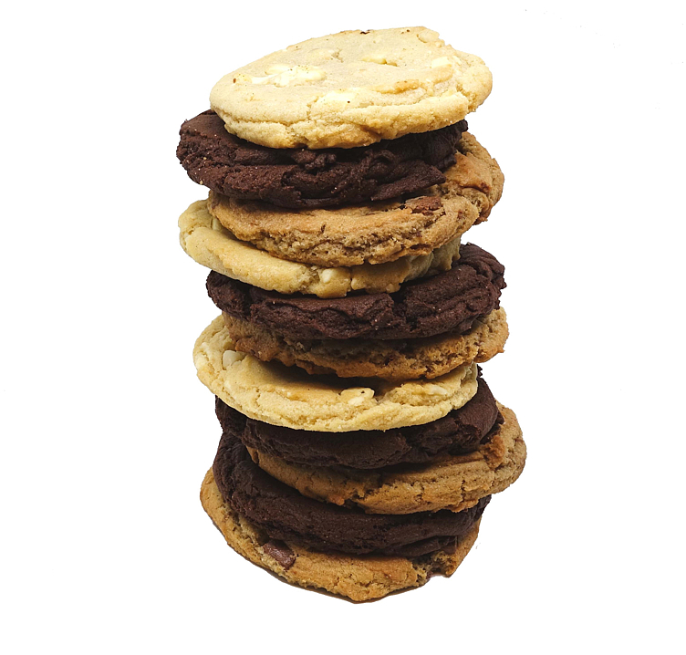 Cookies macadamia og white chocolate 4x85g