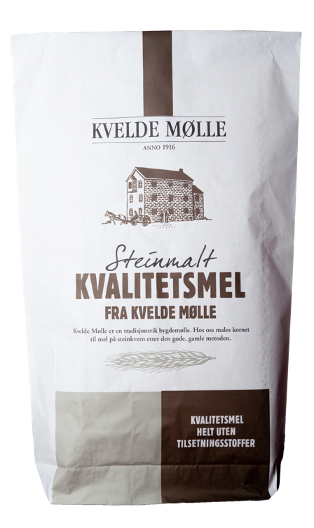 Rugmel klemt økol. 25kg