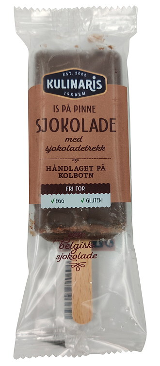 Sjokolade pinneis m/sjokoladetrekk 75ml