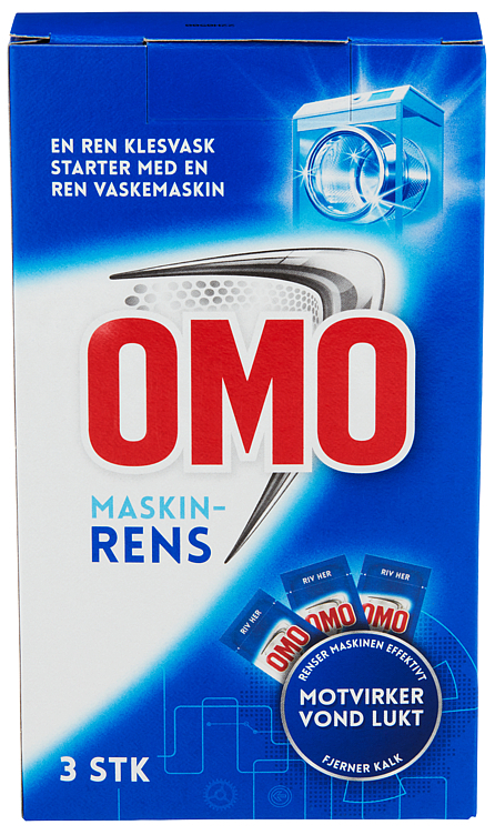 Omo maskinrens  120g