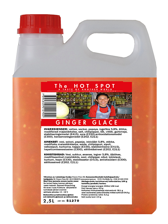 Ginger glace   2,5l