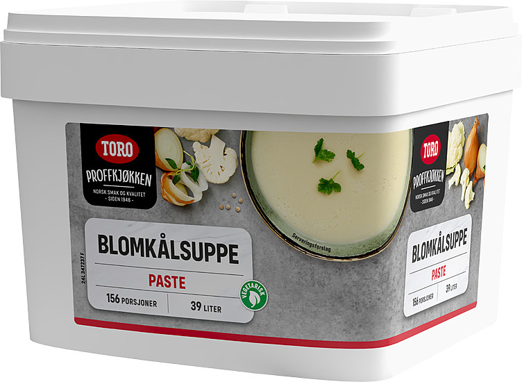 Blomkålsuppe paste  3,5kg
