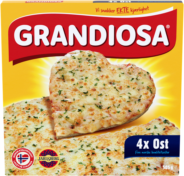 Grandiosa 4xcheese 505g