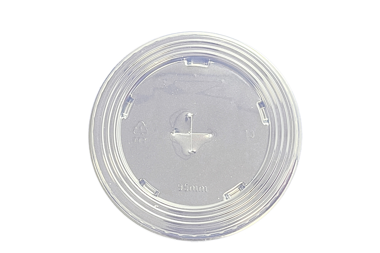 Flatt lokk med krysshull rpet 95mm  50stk