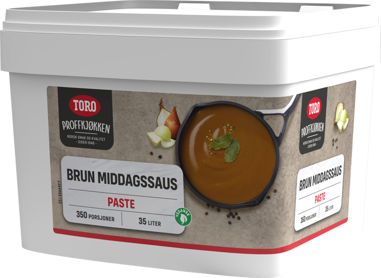 Brun middagssaus paste  3,5kg