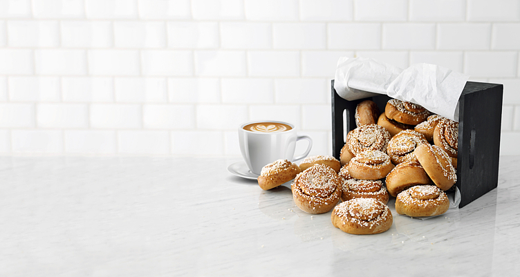 Kanelbolle ferdig hevet   55x100g