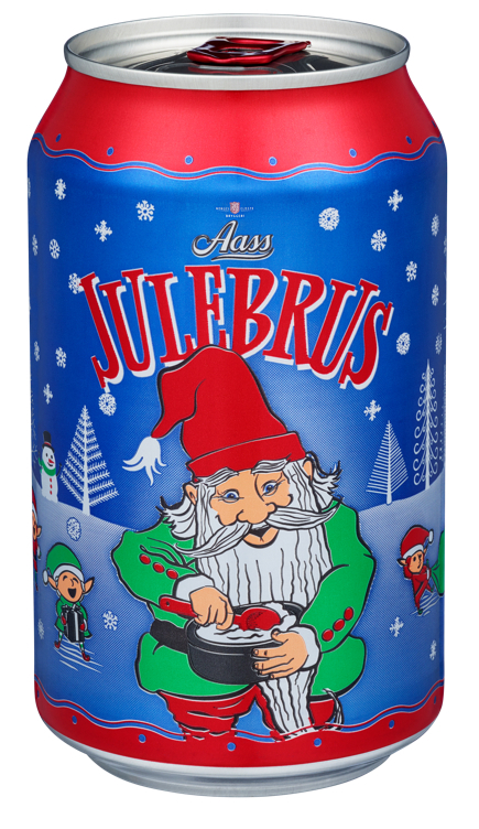 Aass julebrus 6-pk bx 24x33cl