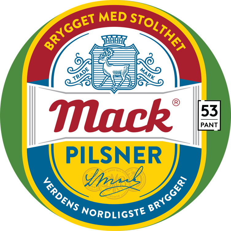 Mack pilsnerøl keykeg 4,5% 30l