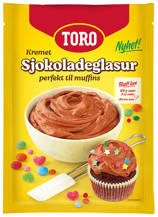 Sjokoladeglasur kremet  140g