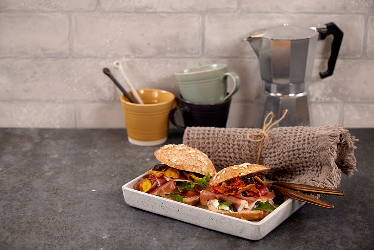 Glutenfri rundstykke grov   30x80g