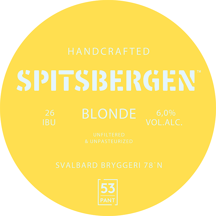 Spitsbergen blonde keykeg  6,5%  30l