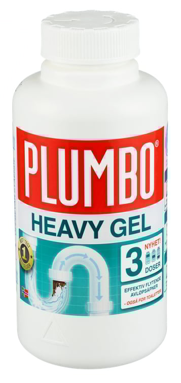 Avløpsåpner heavy gel   550g