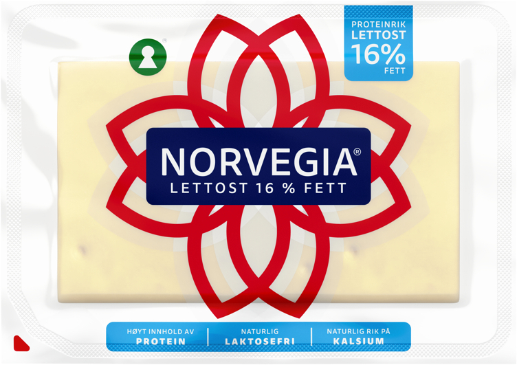 Norvegia lett 16% ca1kg kg