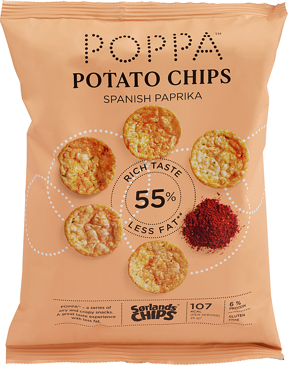 Poppa spansk paprika 75g