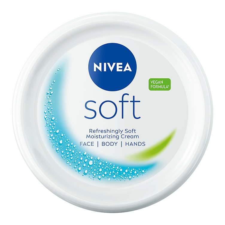 Nivea body & face cream soft boks 200ml