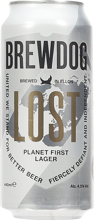Brewdog lost planet first lager   4,5%   24x44cl
