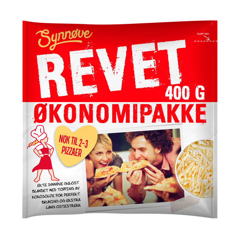 Synnøve revet økonomi 400g