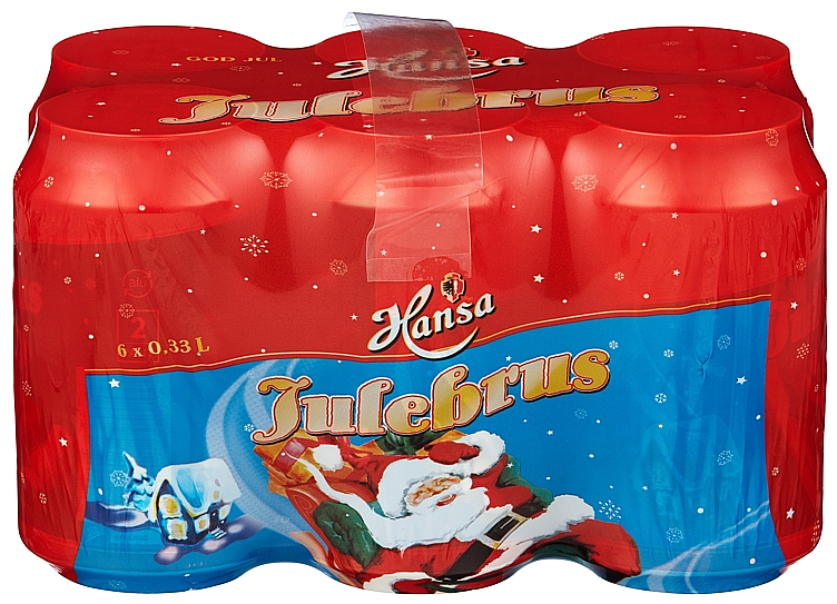 Hansa julebrus bx  24x0,33l