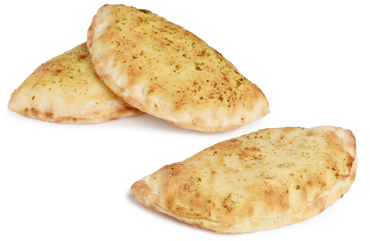 Calzone pesto & vegetables  22x210g