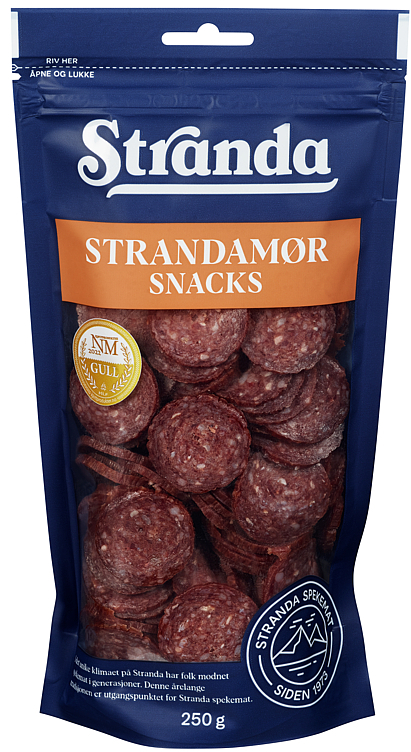 Strandamør snacks 250g