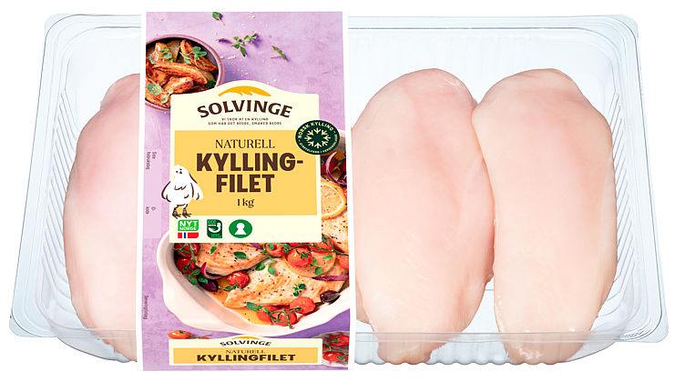 Kyllingfilet naturell   1000g