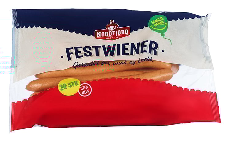 Wienerpølse storpk 1,2kg