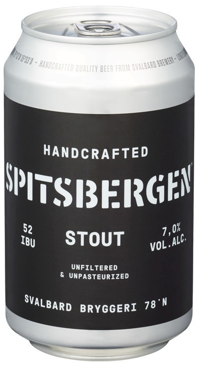 Spitsbergen stout   7%   24x33cl