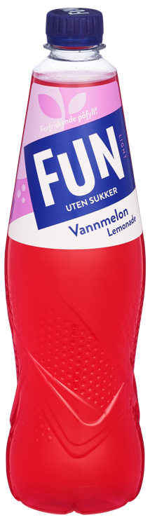 Fun light vannmelon lemonade   0,8l