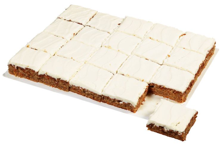 Gulrotkake glutenfri 20 biter  1500g