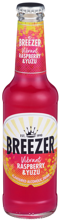 Breezer raspberry yuzu fl 4% 24x27,5cl