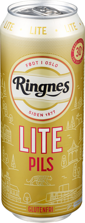 Ringnes lite wrap   4,5%   24x50cl