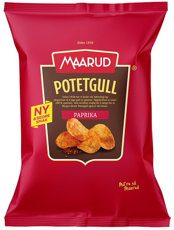 Potetgull paprika 250g