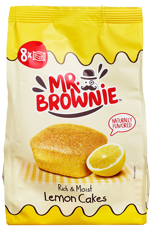 Mr brownie lemon cakes   200g