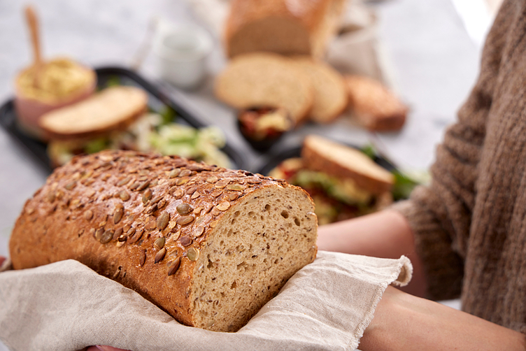 Gresskarbrød halvgrov   9x650g