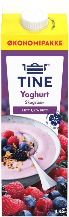 Yoghurt skogsbær  1kg