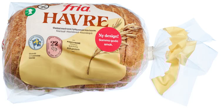 Havrebrød glutenfri 500g